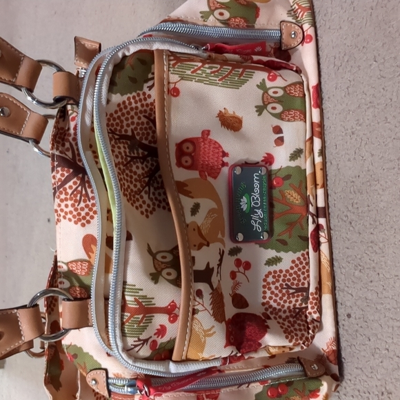 Lily bloom autumn large handbag - Picture 1 of 9